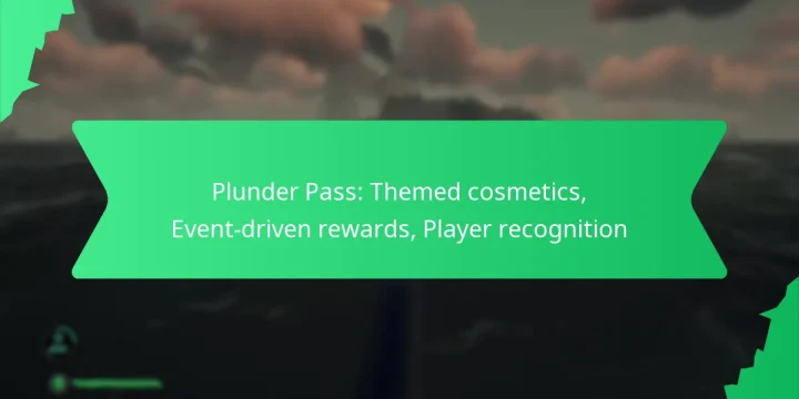 Plunder Pass: Themed cosmetics, Event-driven rewards, Player recognition